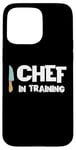 Coque pour iPhone 15 Pro Max Chef en formation – Débutant en cuisine – Future Cook