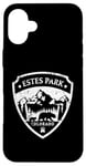 Coque pour iPhone 16 Plus Estes Park Colorado Rocky Mountains Design vieilli