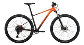 Vtt semi rigide cannondale trail sl 4 microshift advent x 10v 29   orange noir