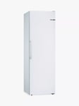 Bosch Series 4 GSN36VWEPG Freestanding Freezer, White