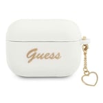 Guess Mallette rigide, ?tui pour ?couteurs + casque, Blanc