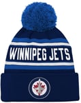 NHL Mössa Cuffed Pom Knit  Jr. - One size, Winnipeg Jets