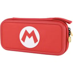 Case för Nintendo Switch, Game Card- case för Nintendo Switch & OLED, Game Card- case Switch-väska, Portable Game 10 Card Holder-förvaring (röd)