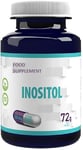 Inositol 1000mg-1500mg Serving 120 Vegan Capsules, 3rd Party Lab Tested, High Strength Supplement, No Fillers or Bulkers