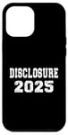 Coque pour iPhone 12 Pro Max « Divulgation 2025 » Alien / UAP / Alien / Drones de chasse OVNI