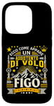 Coque pour iPhone 14 Pro Un Assistente Di Volo Figo - Idee Regalo Assistente Di Volo