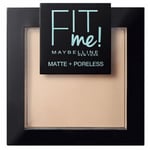 Soins visage Maybelline New York  FIT ME MATTE+PORELESS powder 115-ivory