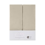 kindsgard Laken laylig 2-pk 60 x 120 cm beige