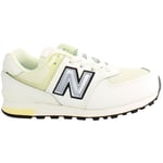 New Balance Childrens Unisex Joe Freshgoods x 574 Kids Off White Trainers - Size UK 1