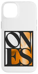 Coque pour iPhone 14 Plus Orange One Of Them Ones Orange Couleur Blanc Graphique