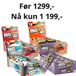 3 x 15stk Big 100 Protein Bar fra Proteinfabrikken!