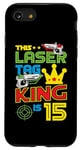 iPhone SE (2020) / 7 / 8 This Laser Tag King Is 15 - Funny Birthday Indoor Lasertag Case