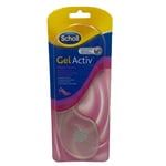 Scholl Gel Activ  Insoles - Open Shoes - Size UK 3 to 7.5