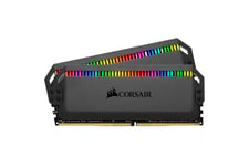 CORSAIR Dominator Platinum RGB - 32GB:2x16GB - DDR4 RAM - 3200MHz - DIMM 288-PIN - Ikke-ECC - CL16