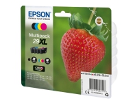 Epson 29XL Multipack - 4-pack - XL - svart, gul, cyan, magenta - original - blister - blekkpatron - for Expression Home XP-245, 247, 255, 257, 332, 342, 345, 352, 355, 435, 442, 445, 452, 455