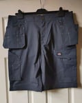 Dickies Work Pro Shorts Cargo Combat Shorts  Grey Mens Redhawk Size 36