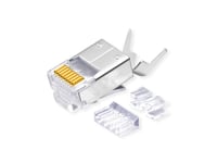 Roline 21.17.3095, Rj-45, Transparent, Hankoppling, Rak, Cat6e, S/Utp (Stp)