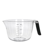 KitchenAid - Core bakebolle/målebeger med håndtak 2L klar/svart