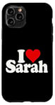 iPhone 11 Pro I LOVE HEART SARAH Case