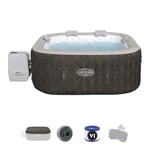 Spa gonflable carré Bestway Lay-Z-Spa Cabo Hydrojet 60167 4-6 places Wifi