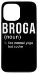 iPhone 13 Pro Max Broga yoga for real Men matching bros Namaste Boys Bromance Case