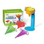 Learning Resources Starter Science Funnels, Science Lab Equipment, Ages 3+, Sifting Toys, Sand Sifter, Water Table Toys, Sensory Play Toys, Educational Science Kits, Kids Chemistry Set