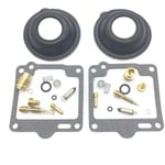 Tlily - 2 Ensemble pour Virago 1100 XV1100 1988-1999 XV1100S xv s Diaphragme de Plongeur Kit RéParation Carburateur Moto