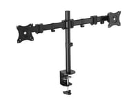 Equip 13&quot;-27&quot; Articulating Dual Monitor Desk Mount Bracket