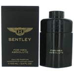 BENTLEY ABSOLUTE FOR MEN 100ML EAU DE PARFUM SPRAY BRAND NEW & SEALED