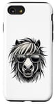 Coque pour iPhone SE (2020) / 7 / 8 Shetland Pony s Funny Shetland avec attitude