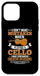 iPhone 12 mini Cello Instrument Funny Playing Musical Lesson Case