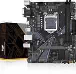 H510M Pro Carte Mère Lga 1200 Prend En Charge Les Processeurs De 10Ème Et 11Ème Génération (Carte Mère Micro Atx, Ddr4 Double Canal, Sata 6 Gbps/S, Usb 3.0, Pcie 3.0, Gigabit Lan)