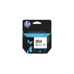 Hewlett Packard - hp 304 Tri-color Original Ink Cartridge (N9K05AEABE)