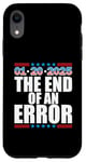 Coque pour iPhone XR 20 janvier 2025 The End Of An Error USA Trump Inauguration