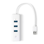 TP-Link Hub USB 3.0 Ethernet UE330, Adaptateur USB Ethernet Gigabit avec 3 ports USB 3.0, compatible avec Windows, Mac OS X, Chrome OS et Linux