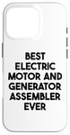 iPhone 16 Pro Best Electric Motor And Generator Assembler Ever Case