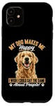 iPhone 11 Golden Retriever Dog Breed Fur real, I’m the paw-fect Case