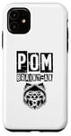 Coque pour iPhone 11 Pom Brainy-an Poméraniens Poméraniens