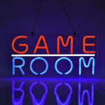 Game Room Neon Skylt Led Dimbar Spelzon Rum Öl Bar Man Cave Sovrum Hem Konst Spel Neon Ljus Skylt Neon Ljus Väggkonst Skyltar