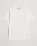 Merz b. Schwanen Organic Pima Cotton Slub Crew Neck T-Shirt White