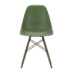 Vitra Eames Plastic Side Chair RE DSW stol 48 forest-dark maple
