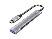 Equip 128962, Usb 3.2 Gen 1 (3.1 Gen 1) Type-C, Usb 2.0, Usb 3.2 Gen 1 (3.1 Gen 1) Type-A, Usb 3.2 Gen 1 (3.1 Gen 1) Type-C, 5000 Mbit/S, Sølv, Aluminium, 100 W