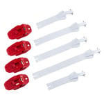 O'Neal Rider Pro Boot Red/Blanc One Size Kit de remplacement complet