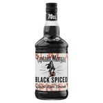 Captain Morgan Black Spiced Spirit Drink with Caribbean Rum | 40% vol | 70cl | Aged in Oak Barrels | Notes of Caramel | Vanilla & Black Cherry | Enjoy in Drinks or a Cocktail