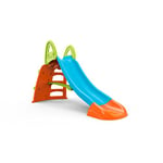 FEBER - Climb & Slide, Toboggan avec Petit Mur pour escalader, avec échelles antidérapantes, Resistant et Facile à Monter, pour Enfants à partir de 3 Ans