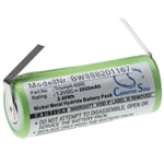 Battery for Oral-B Triumph 4000 2000mAh 1.2V