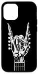 Coque pour iPhone 15 Rock and Roll Punk Rock On Band Concert Guitar Graphic