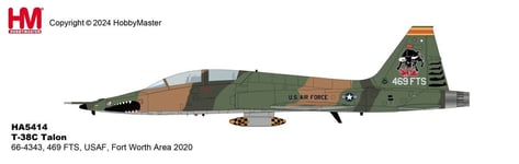 T-38C TALON 66-4343 469 FTS USAF FORT WORTH AREA 2020 - HOBBY MASTER HA5414 1/72