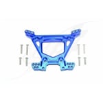 [FR] Gpm Alloy Rear Shock Tower-9Pc Set Blue Traxxas 1:10 Rustler 4X4 Hoss - GPM