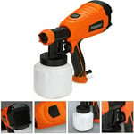 Pistolet pulvérisateur peinture électrique 500W couleur vernis buse démontable meubles mur 3 modes de pulvérisation 800 ml/min 0,2 - 0,3 bar